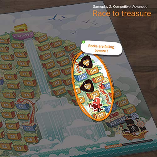 Addition Game - Fun Math Board Game for 7-9 Year Olds, Easy Start STEM Toy with Addition of 2 & 3 Digit Numbers (Moutain Raiders) - style: Moutain Raiders