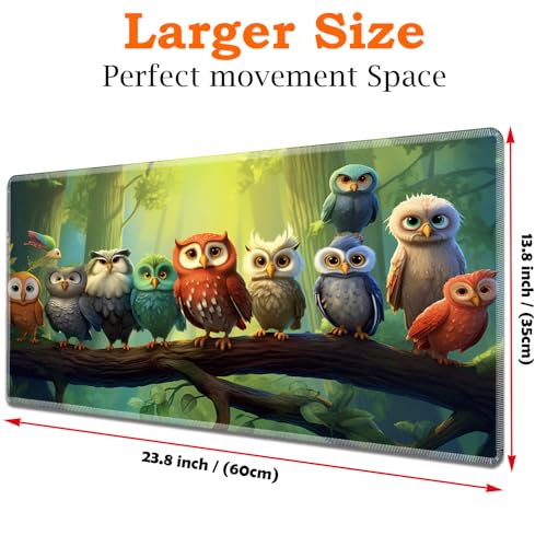 for MTG Playmat Non-Slip Rubber Play Mat with Storage Bag Combination, Ideal for Card Game Lovers TCG Play Mat, Owl - color: Owl
