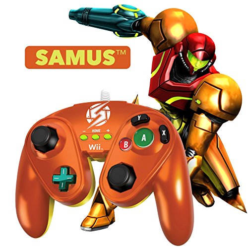 PDP Wired Fight Pad for Wii U - Samus
