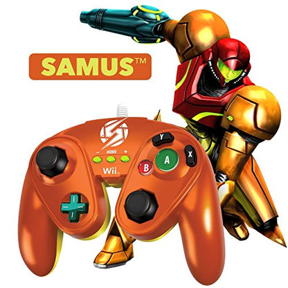 PDP Wired Fight Pad for Wii U - Samus