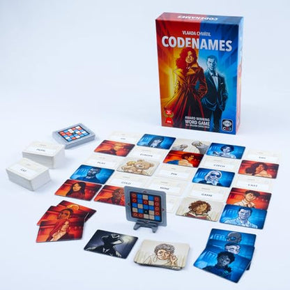CGE Codenames Board Game (2nd Edition) | The Top Secret Word Association Party Game for Friends & Family Game Nights, 4+ Players