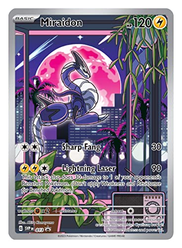 Pokémon TCG: Scarlet and Violet Elite Trainer Box - Miraidon Purple (1 Full Art Promo Card, 9 Boosters and Premium Accessories) - color: Miraidon Purple