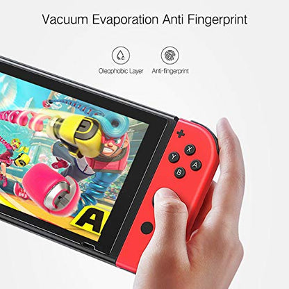 PERFECTSIGHT Anti Blue Light Anti Glare Matte Low Reflection Tempered Glass Screen Protector compatible with Nintendo Switch 6.2 inch, Eye Protection Relieve Eye Fatigue 1 Pack - size: NS 6.2 inch