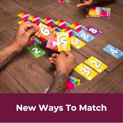 Fireside Games Ultimatch, Cooperative Pyramid Card Game, Award-Winning | Match by Color Number and Math, Ages 10+, 1-5 Players, Family Game Night