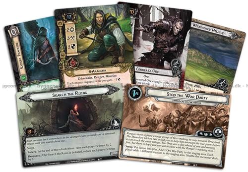 The Lord of the Rings The Card Game The Lost Realm DELUXE EXPANSION - Cooperative Adventure Game, Strategy Game, Ages 14+, 1-4 Players, 30-120 Min Playtime, Made by Fantasy Flight Games