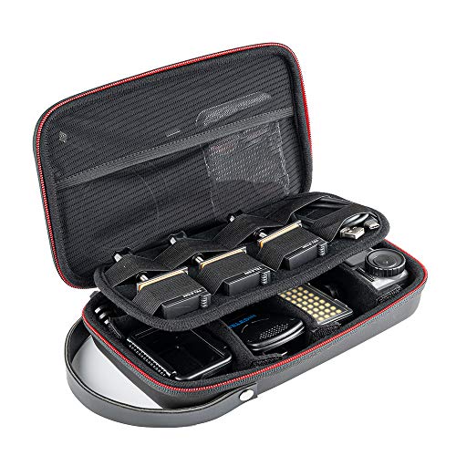 TELESIN Hard Carry Case Waterproof Carrying Bag for Go Pro Mission 1 PRO Hero 13 12 11 10 9 DJI Osmo Action 6/5 Pro/4/Pocket 4 3/Nano Insta360 X5/X4/X3 Ace Pro 2 EDC Tech Pouch Camera Accessories - size: Standard