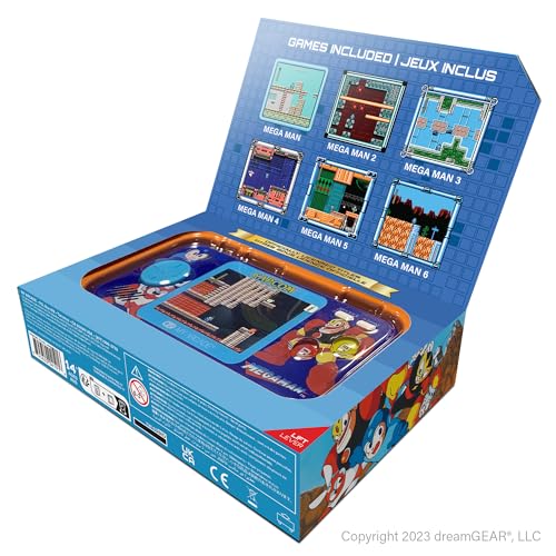 My Arcade Megaman Pocket Player Pro: 6 Mega Man Games, Retro Handheld | Capcom, Birthday Gifts, Arcade Classics - style: MegaMan