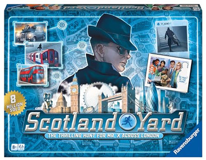 Ravensburger Scotland Yard - 27514 - Family Strategy Board Games for Kids and Adults Age 8 Years Up - 2 to 6 Players