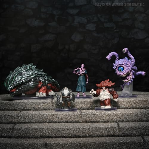 WizKids D&D Icons of the Realms: Adventures from Baldur's Gate - 8 ct. Booster Brick | Includes Characters from BG3 - style: 8 Count Booster Brick