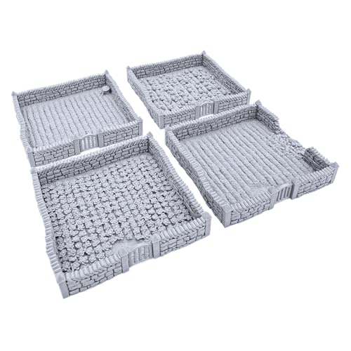 EnderToys Farm Fields - DND Terrain - 28mm Scenery for Tabletop Miniatures