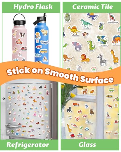 Walenced Reusable Sticker Book for Toddlers, Travel Stickers for Kids, Toddler Craft Activities Toys, Birthday Gifts for Boys & Girls - style: Bulk Value Pack