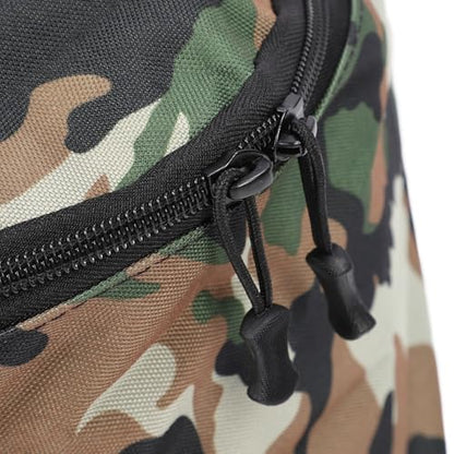 Asixxsix RC Bait Boat Storage Bag, 1000D Oxford RC Boat Remote Control Fishing Boat Cover Bag, 60 x 30 x 20cm, 24 x 12 x 8inch, Suitable for Most Bait Boats, Double Zipper - color: Camouflage