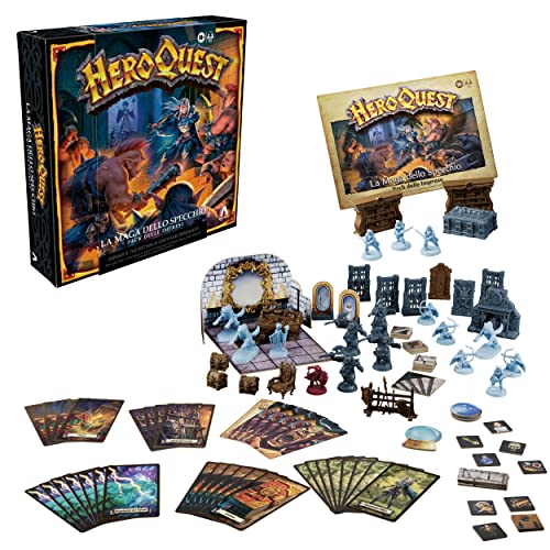 Avalon Hill, HeroQuest The Mirror Magician, Enterprise Pack, Fantasy Adventure Game in Dungeon Crawler Style - style: THE MIRROR MAGA