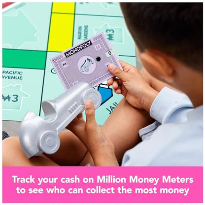 Spin Master Games Monopoly Giant Edition Oversized Classic Kids Board Game | Fast-Paced Property Trading Game, Oversized Vinyl Gameboard, Active Indoor Or Outdoor Family Fun, 2-4 Players, Ages 6+ - style: Giant Monopoly