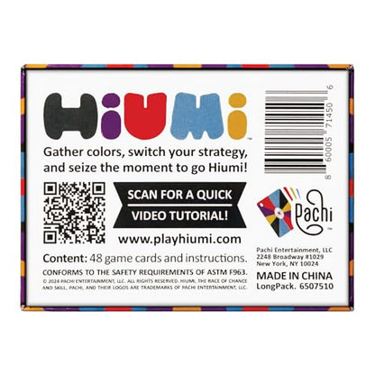 Hiumi Card Game | 10-Minute Strategy Family Game for 2-4 Players