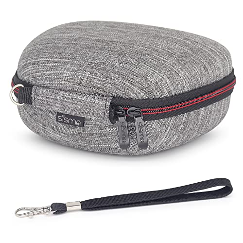 sisma Carry Case Compatible with Nintendo Switch & Switch 2 Pro Controller (2025), Hard Shell Travel Protective Case Portable Carrying Bag -Grey 1680d - color: Grey 1680d