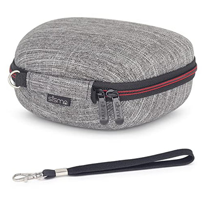 sisma Carry Case Compatible with Nintendo Switch & Switch 2 Pro Controller (2025), Hard Shell Travel Protective Case Portable Carrying Bag -Grey 1680d - color: Grey 1680d