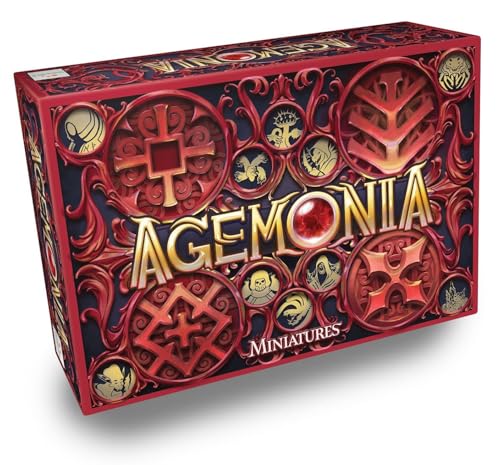 Agemonia: Miniatures Pack - A Board Game Expansion by Lautapelit.fi – 1-4 Players - Board Games for Family – 60-120 Minutes of Gameplay - Games for Family Game Night - for Teens and Adults Ages 14+