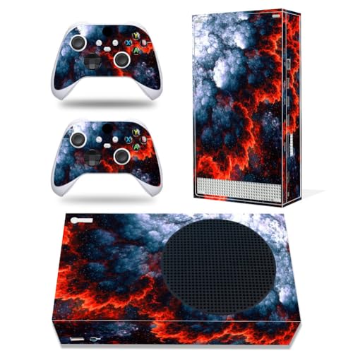 Xbox Series S Stickers Full Body Vinyl Skin Decal Protective Cover for Microsoft Xbox Series S Console and Controllers (Series S D) - color: Series S D