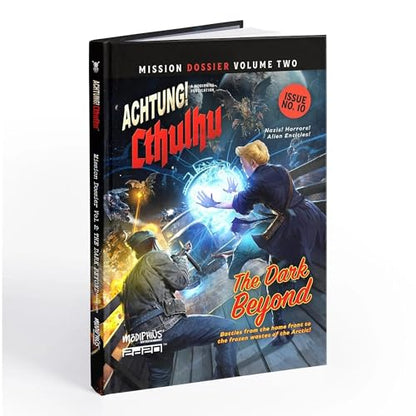 Modiphius Entertainment: Achtung! Cthulhu 2d20: Mission Dossier 2 - The Dark Beyond - Expansion Hardcover RPG Book - style: Dossier 2