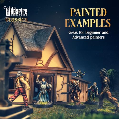 Classic Encounters - 125 Iconic DND Miniatures Bulk Monsters, Unpainted 28mm DND Minis, D&D Miniatures, Dungeons and Dragons Figures Mini Figurines, Fantasy Tabletop D&D Accessories Assembled