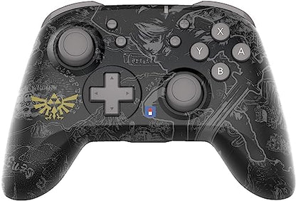 HORI Wireless HORIPAD (The Legend of Zelda Edition) Pro Controller with Motion Control for Nintendo Switch - Officially Licensed by Nintendo