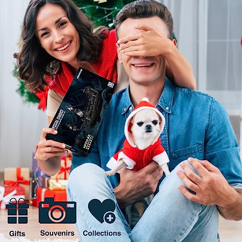 Piececool 3D Puzzles for Adults, Sea Ghost Pirate Ship DIY 3D Watercraft Metal Model Building Kits, Difficult 3D Puzzles for Family Time, Great Christmas Birthday Gifts - color: Sea Ghost