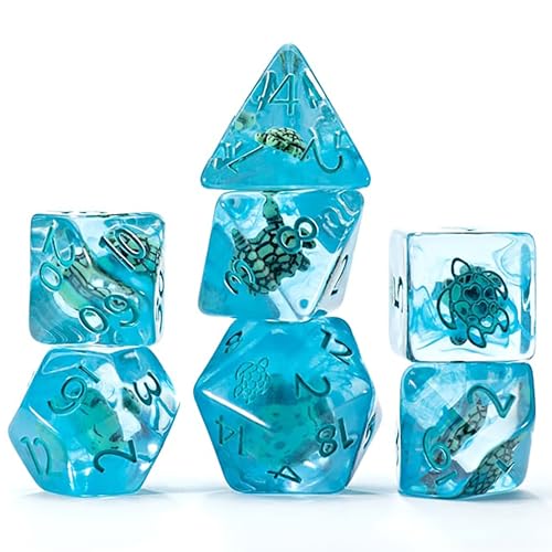 Gate Keeper Games Poly Set - Sea Turtle (7) - style: Sea Turtle