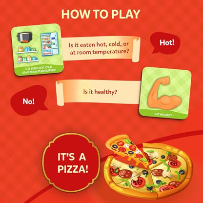 Skillmatics Guess in 10 Junior – Food We Eat, Card Game, Gift for Kids | Family Trivia Game, Educational Travel Toy, Geography & History Board Game, Screen-Free Fun, Boys & Girls Ages 3, 4, 5 & Up - style: Junior Food We Eat!