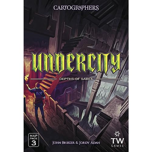 Cartographers: Map Pack Collection | Expansion Maps Set for Cartographers & Cartographers Heroes Board Game | Contains Nebblis, Affril, and Undercity Expansion Packs | Ages 10+ by Thunderworks Games - style: Collection Pack
