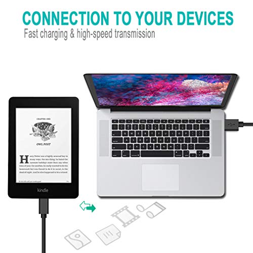 6FT Micro USB Cable,Fast Charger Compatible with Fire HD Tablet,X-Box One,Dual-Shock 4,PS4 Controller Charging Cord for Samsung Fire Stick,Android Wire for Kindle,Moto E/E5/E6,for LG K8V K40 Phone