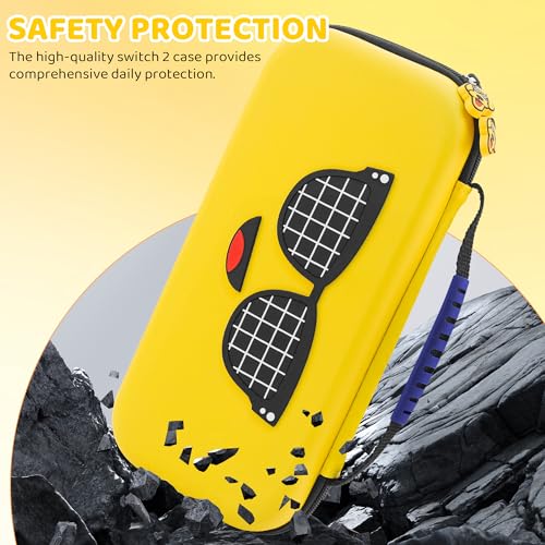 FUNDIARY SWITCH 2 Carrying Cases (Yellow) - color: Yellow