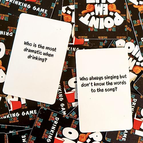 Point Em Out Party Card Game for Adults | Game Night Starter, Family & Friend Fun, After Parties and More