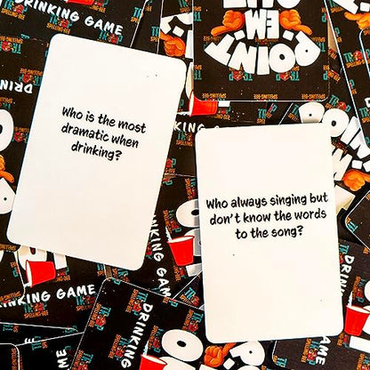 Point Em Out Party Card Game for Adults | Game Night Starter, Family & Friend Fun, After Parties and More
