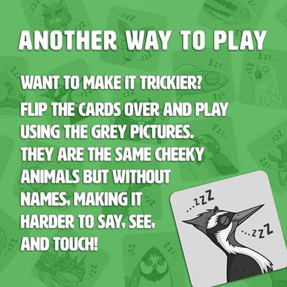 Ginger Fox: Hands Off My Pecker - Adults Party Card Game, Fast-Paced, Speed & Strategy, Animal-Themed Collecting, Cheeky Names, Ages 16+, 3-6 Players - style: Hands Off