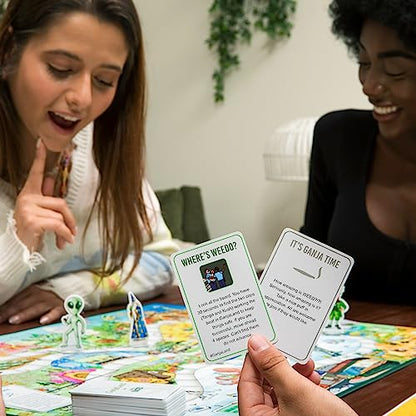 WHAT DO YOU MEME? Ganjaland EXPANSION Pack - 90 New Cards for The Epic Stoner Ganjaland Core Game - style: Expansion Pack #1