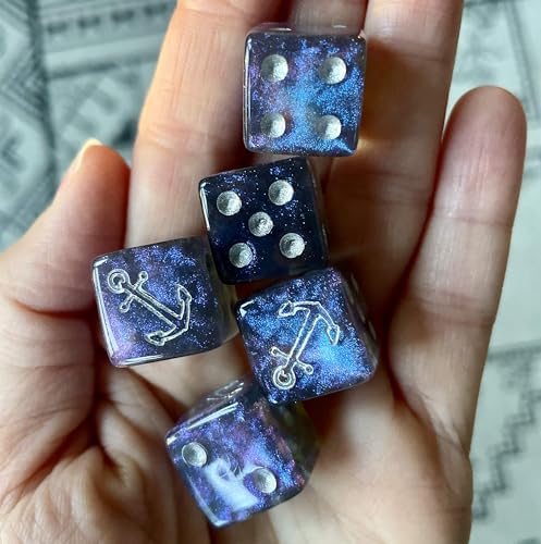TDC Games Ship Captain Crew Dice Game, Great for Party Favors, Family and Travel Games, Dice Game for Adults - size: Small