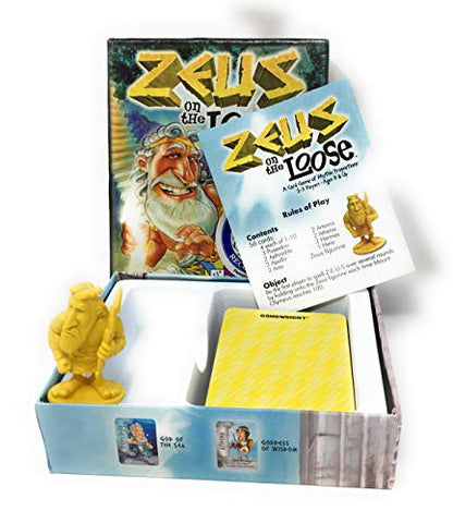 Gamewright - Zeus on the Loose – A Card Game of Mythic Proportions