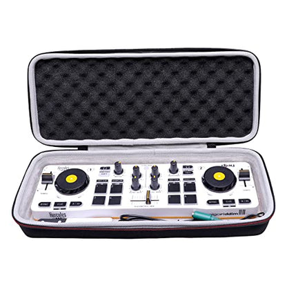 LTGEM DJ Controller Case for Hercules DJControl Mix/DJControl Starlight - Hard Storage Travel Protective Carrying Bag (Case Only) - size: Hercules DJControl Mix