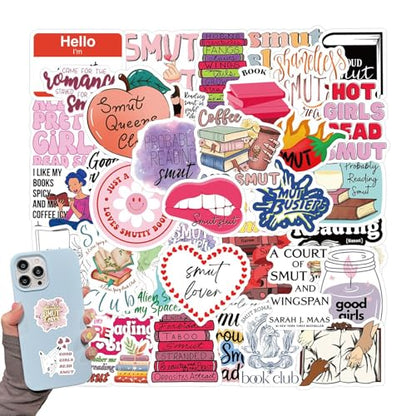 120 Book Stickers for Kin-dle, Kind-le Stickers, Book Stickers for Kind-le Adult, smutty Book Stickers, Reading Decals Scrapbook Bookish Decal, Reading Stickers Book Lover Stickers - size: Porn Smut 120pcs