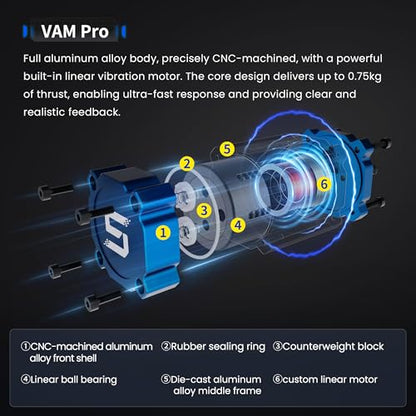 SIMSONN Racing Simulator Pedals Vibration Motor Module Haptic Pedals Reactor (VAM 2PCS PER SET) - color: VAM 2PCS PER SET