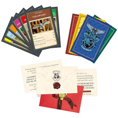 Hasbro Gaming Monopoly Harry Potter Edition Board Game | A Magical Adventure at Hogwarts | Ages 8 and Up | 2 to 6 Players | Family Games | Gifts for Kids and Adults