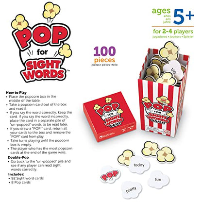 Learning Resources Pop For Sight Words Game