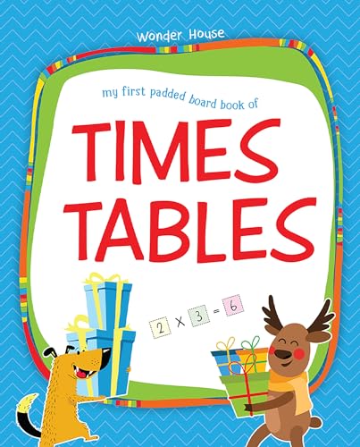 My First Padded Board Books of Times Table: Multiplication Tables From 1 - 20