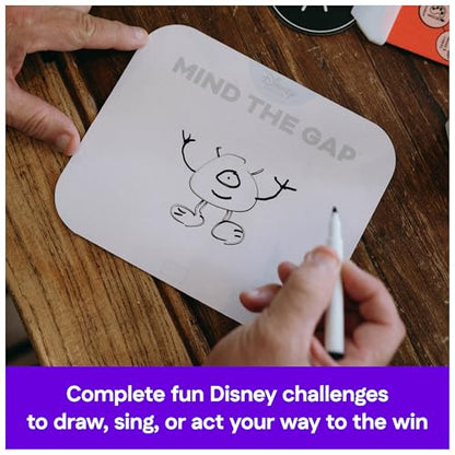 Spin Master Games Mind the Gap Disney Edition Trivia Board Game | Trivia For The Generations, Test Your Disney Knowledge Across Different Eras, For 2 or More Players, Ages 10 & Up