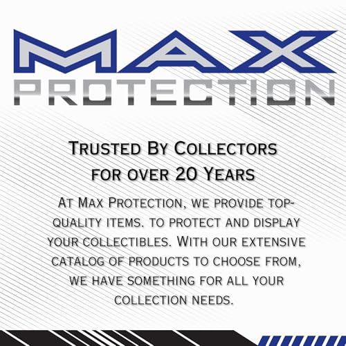 Max Protection 35pt Top Loaders for Cards - 1000 Count - Premium 3x4 Inch Trading Card Toploaders - Protect Your Baseball and Sports Cards with These Crystal Clear Hard Plastic Sleeves Protectors - size: 1000 Toploaders