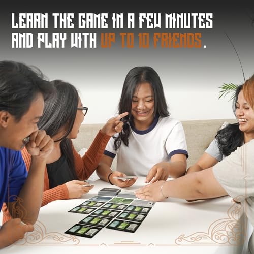 Foxmind Games - Deadlines Trivia Card Game, Pop Culture Game for up to 10 Players, Fun Board Game for Adults and Family Night, Large Group Party Game for Teens, Ages 12 and Up