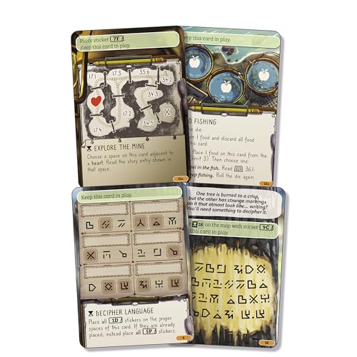 Asmodee Cozy Stickerville Board Game - Narrative Strategy Game of Village Building & Storytelling, Family-Friendly Fun for Kids & Adults, Ages 8+, 1-6 Players, 30 Minute Playtime