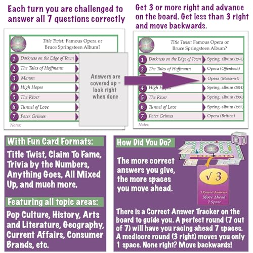 Matter of Fact — Fast-Paced, Rapid-Fire Trivia Challenge with Quirky Categories — Adult & Family Game Night Fun