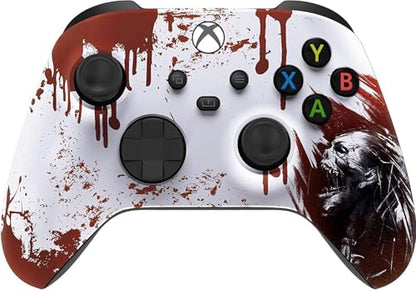 Custom Controllerzz Wireless Controller for Microsoft Xbox Series X/S & Xbox One - Custom Soft Touch Feel - Custom Series X/S Controller (X/S Bloody Zombie) - color: X/S Bloody Zombie